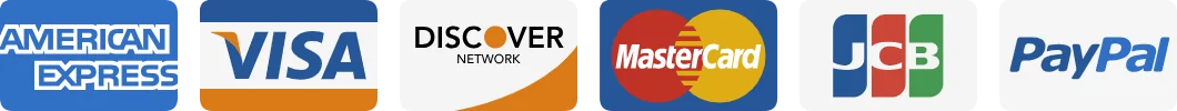 Accepted payment methods — Visa, Mastercard, PayPal